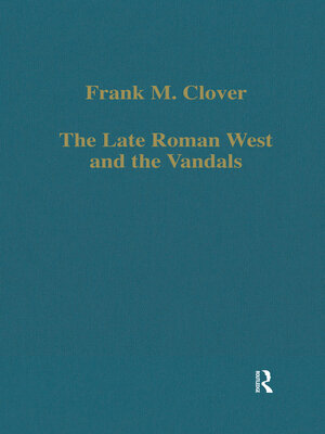 cover image of The Late Roman West and the Vandals